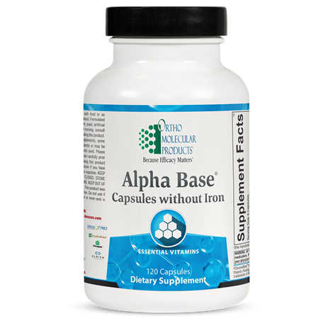 Alpha Base® Capsules without Iron primary image