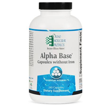 Alpha Base w/o Iron [Daily Wellness] – 240 Capsules