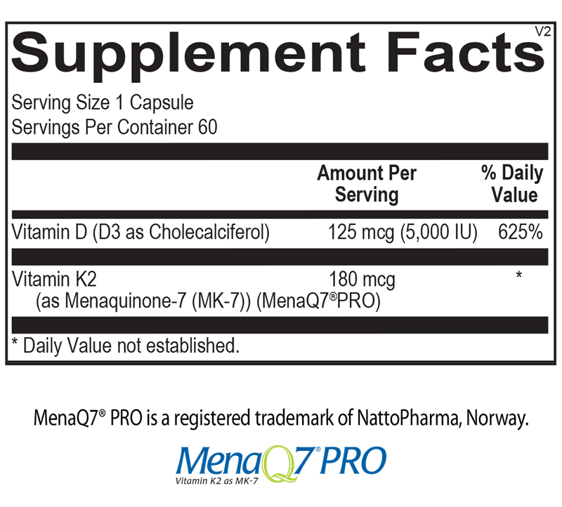 K-FORCE supplement facts image
