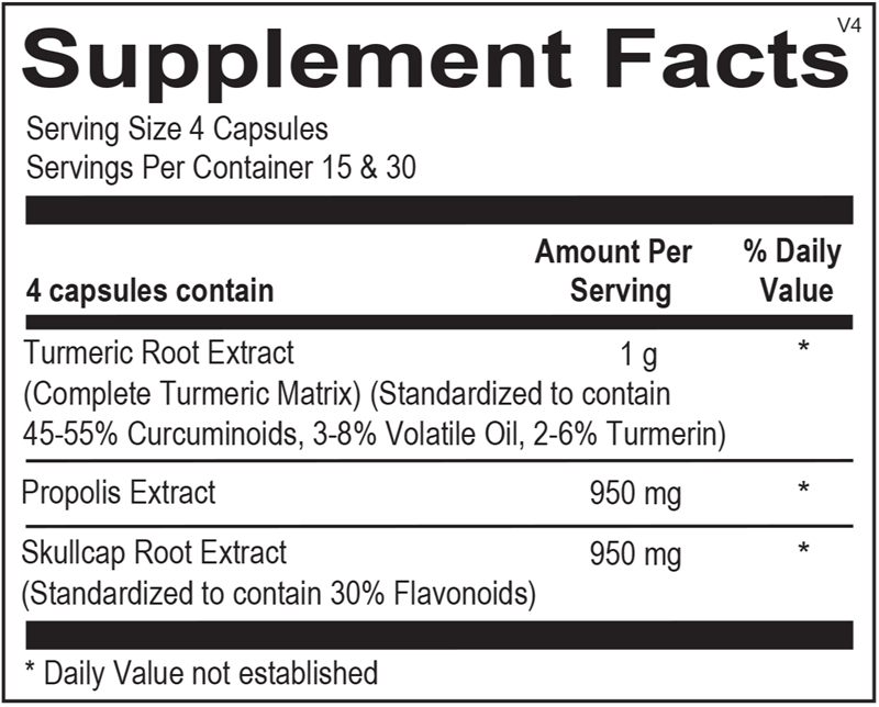 Inflamma-bLOX supplement facts image